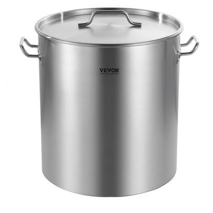 SP64QT404506S - 64QT Stainless Steel Stockpot with Strainer and Lid