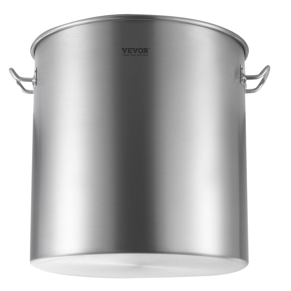 SP84QT454906S - 84QT Heavy-Duty Stainless Steel Stockpot with Strainer Basket