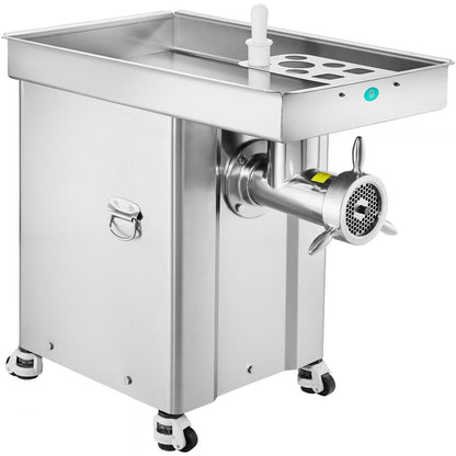 DJ-42 - Heavy-Duty 4000W Stainless Steel Meat Grinder with Sausage Stuffer