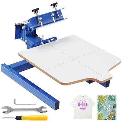 010278872998 - Beginner-Friendly Screen Printing Machine, 21.2 x 17.7 in