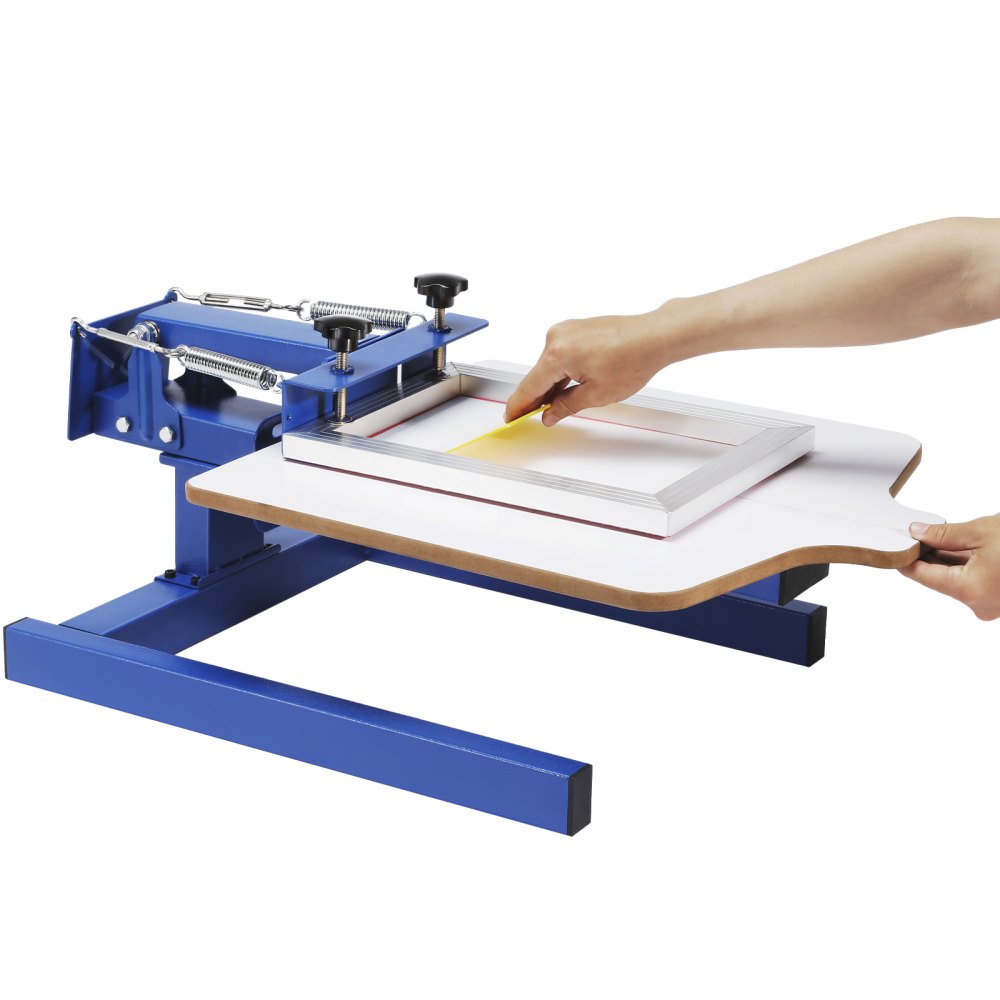 010278872998 - Beginner-Friendly Screen Printing Machine, 21.2 x 17.7 in
