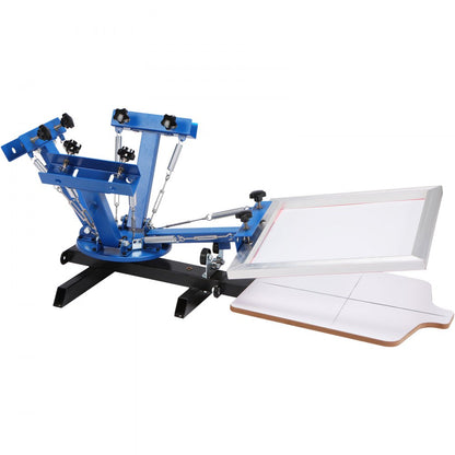 010833260552 - 4 Color Screen Printing Machine for DIY T-Shirt Projects