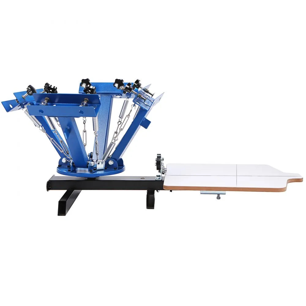 010833260552 - 4 Color Screen Printing Machine for DIY T-Shirt Projects