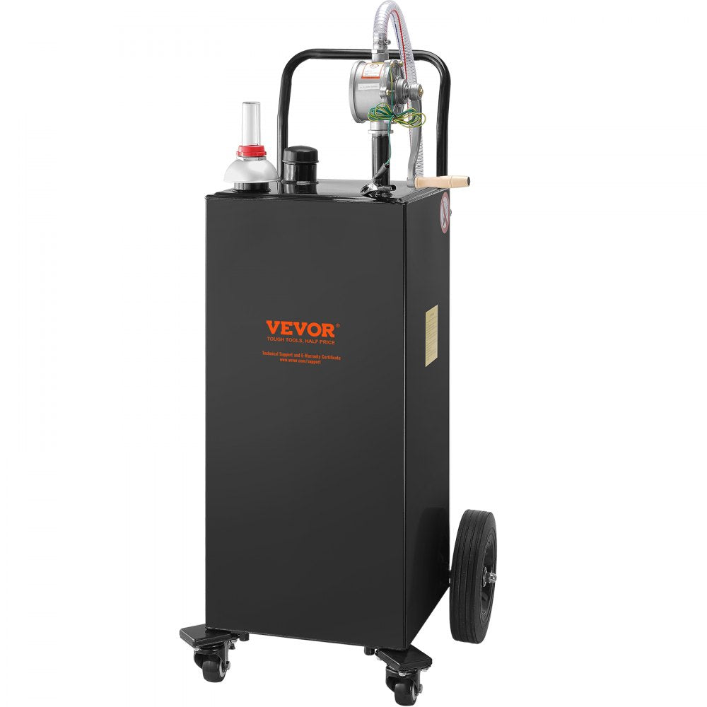 30 Gallon Fuel Caddy - Durable Fuel Storage Tank on Wheels for Easy Transport