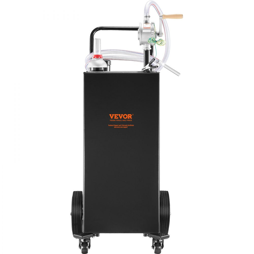 30 Gallon Fuel Caddy - Durable Fuel Storage Tank on Wheels for Easy Transport