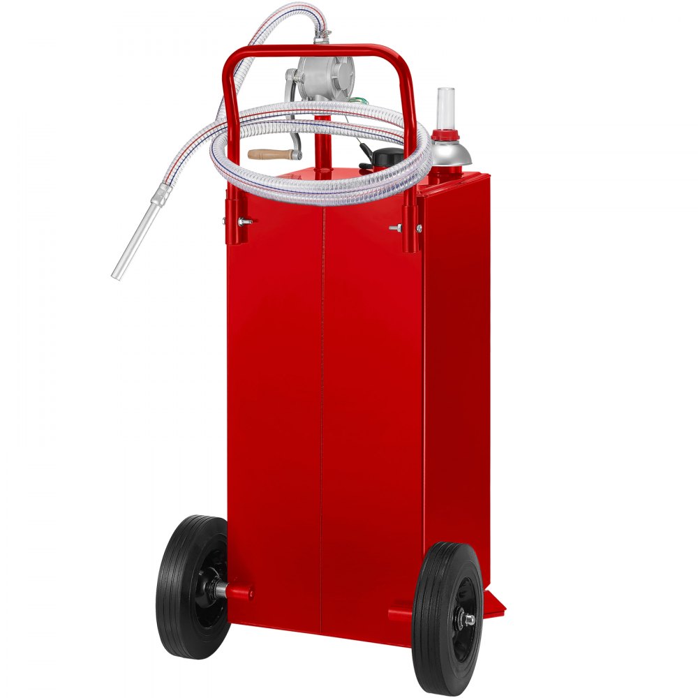 30 Gallon Fuel Caddy - Mobile Fuel Storage with Pump and Wheels