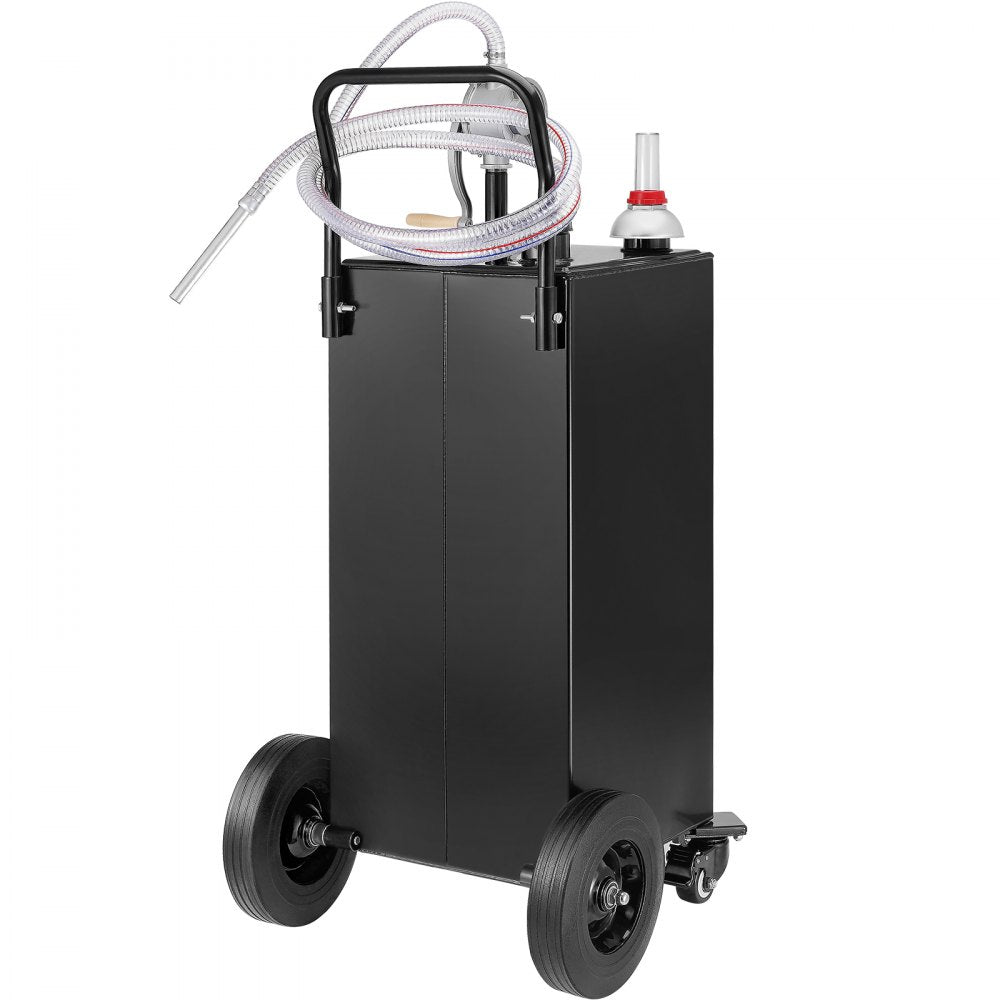 35 Gallon Fuel Caddy - 35 Gallon Portable Fuel Tank with Manual Pump