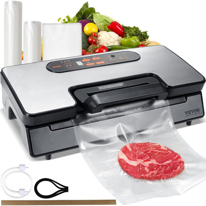 VS5164 - Efficient Dual Pump Vacuum Sealer for Moist & Dry Foods