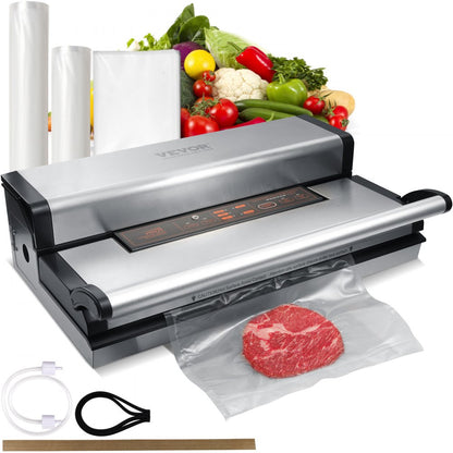 VS5425 - 350W Dual Pump Vacuum Sealer with Built-in Cutter & Storage