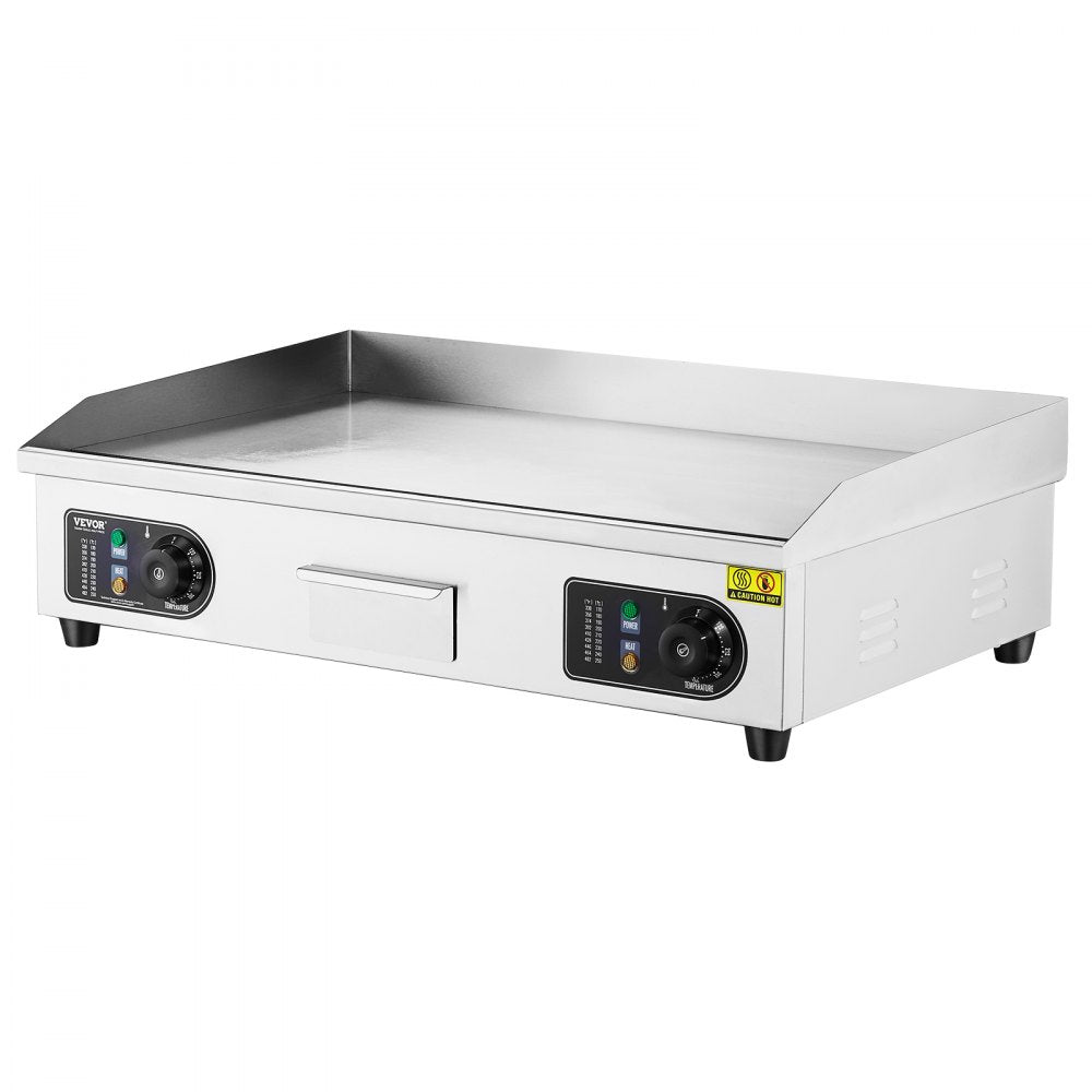 HT-820 - 28.74"x15.75" Non-Stick Electric Griddle for Fast Cooking