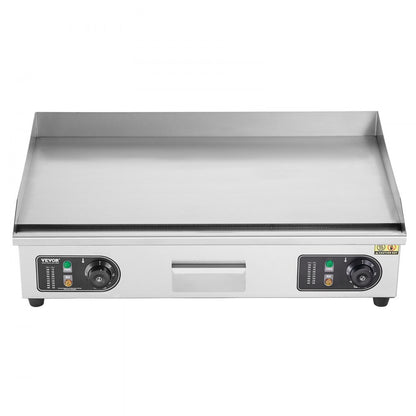 HT-820 - 28.74"x15.75" Non-Stick Electric Griddle for Fast Cooking