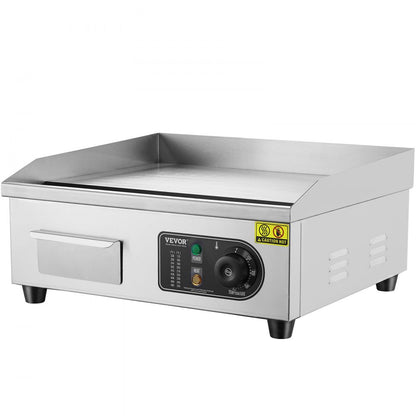 HT-450 - VEVOR Electric Griddle with 122-572°F Temp Control, A3 Iron Plate