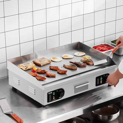 HT-610 - 25.98x15.75" VEVOR Electric Griddle with Adjustable Temperature