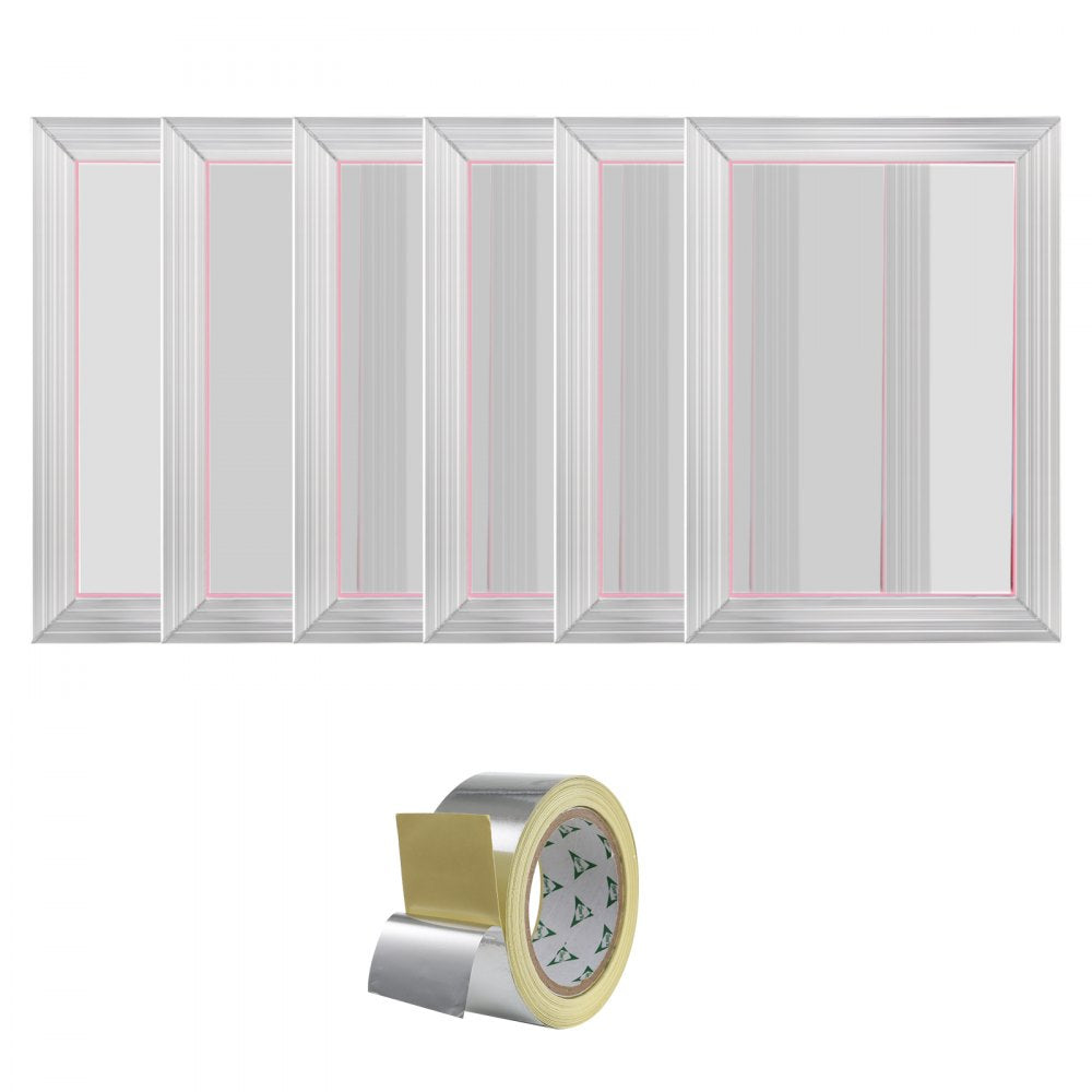 010771594923 - Beginner-Friendly 10x14" VEVOR Screen Printing Kit with Durable Frames