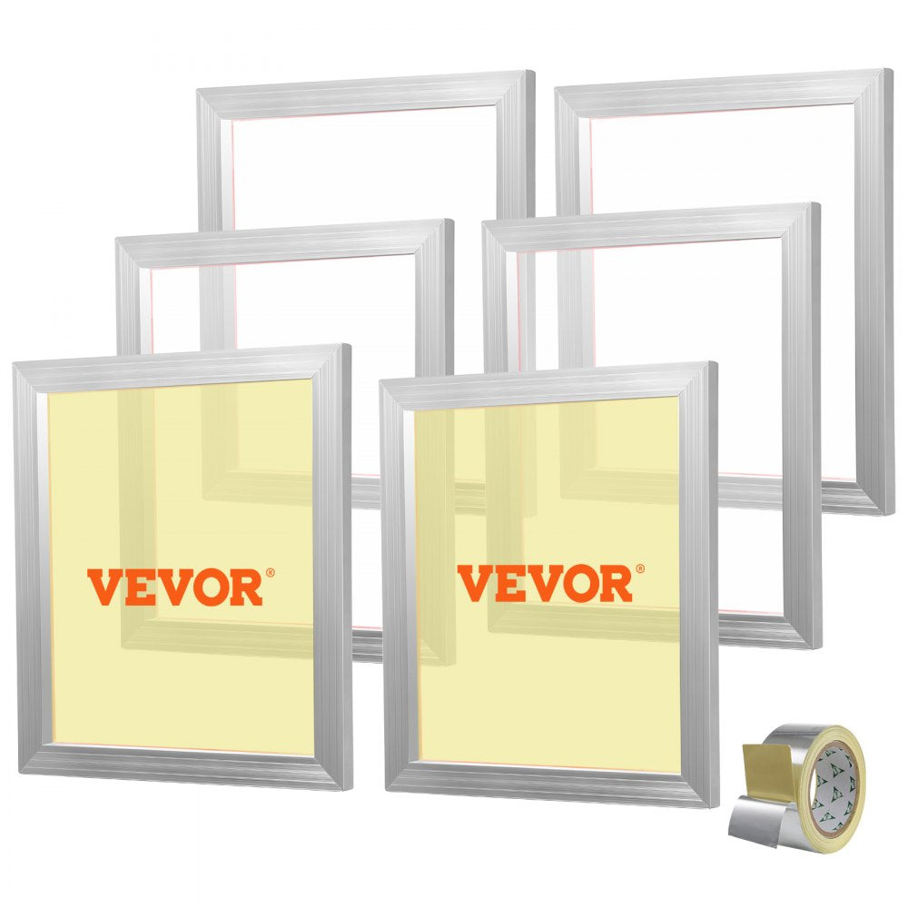 010288330861 - 18x20" DIY T-Shirt Screen Printing Kit with 6 Frames