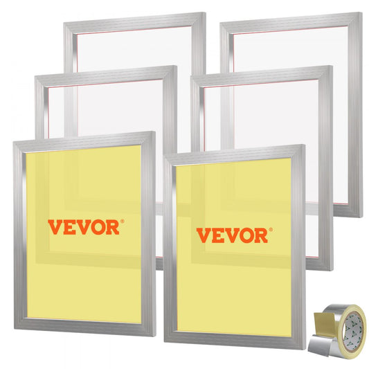 010618302853 - 20x24" Screen Printing Kit with 6 Aluminum Frames