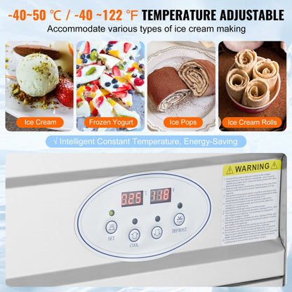 CBJF-1DA500 - 19.7" Stainless Steel Fried Ice Cream Roll Machine