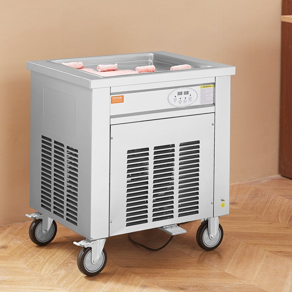 CBJF-1DA500 - 19.7" Stainless Steel Fried Ice Cream Roll Machine