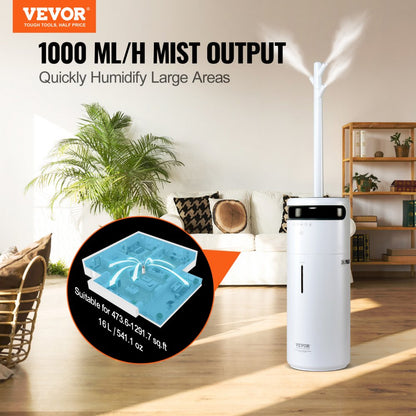 WT-J29 - 16L Large Room Humidifier with UV Purification & Remote Control