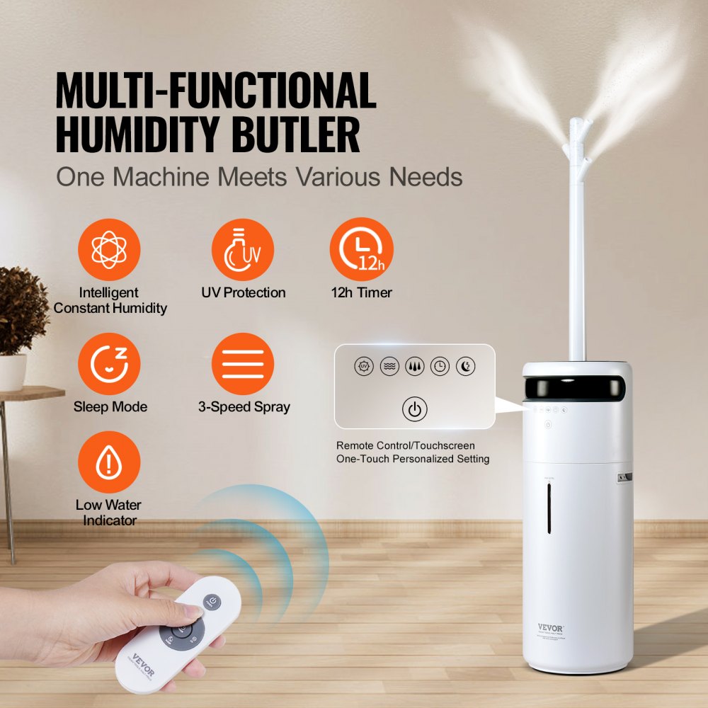 WT-J29 - 16L Large Room Humidifier with UV Purification & Remote Control