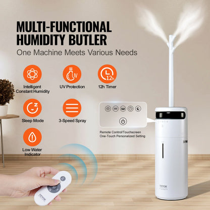 WT-J29 - 16L Large Room Humidifier with UV Purification & Remote Control