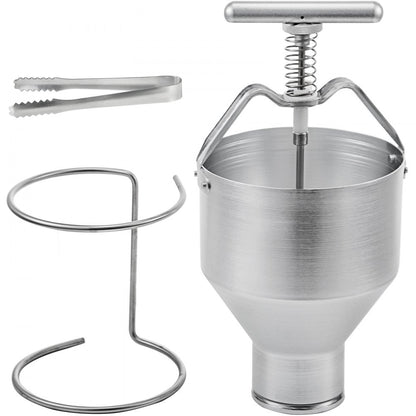 010572100645 - 5L Manual Donut Dispenser, Food-Grade Aluminum, Compact Design