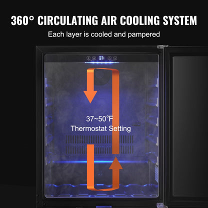 SC-146W - 24" Frost-Free Beverage Refrigerator for Home & Business