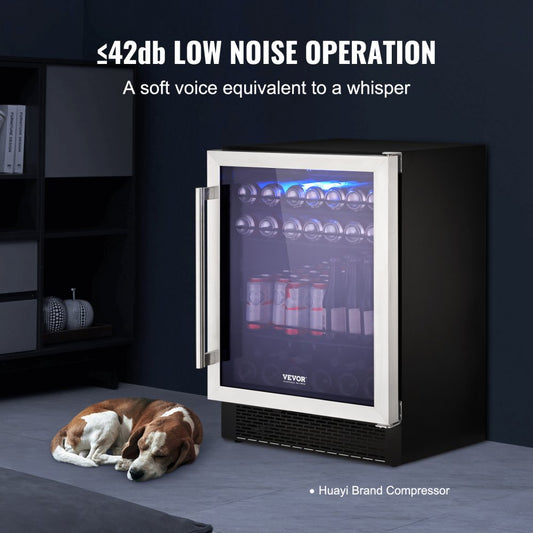 SC-146W - 24" Frost-Free Beverage Refrigerator for Home & Business