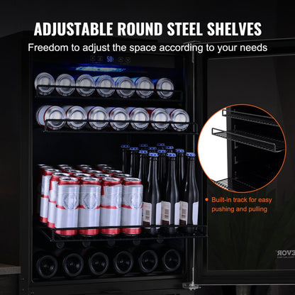 SC-146W - 24" Frost-Free Beverage Refrigerator for Home & Business