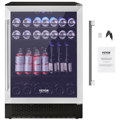 SC-146W - 24" Frost-Free Beverage Refrigerator for Home & Business