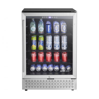 YC-150A - Built-in Beverage Cooler with Glass Door, Rapid Cooling 37-65℉