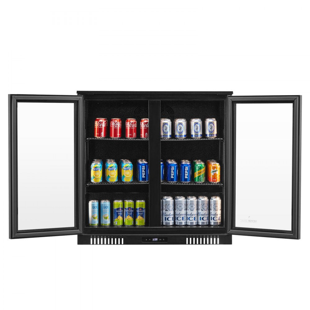 YC-204 - Built-in Beverage Cooler with Glass Door, 246 Can Capacity