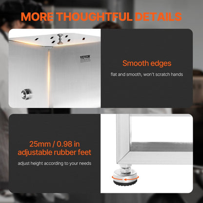 BX-30 - 60L Stainless Steel Manual Meat Mixer for Efficient Mixing