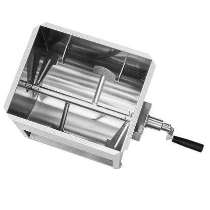 BX-30 - 60L Stainless Steel Manual Meat Mixer for Efficient Mixing