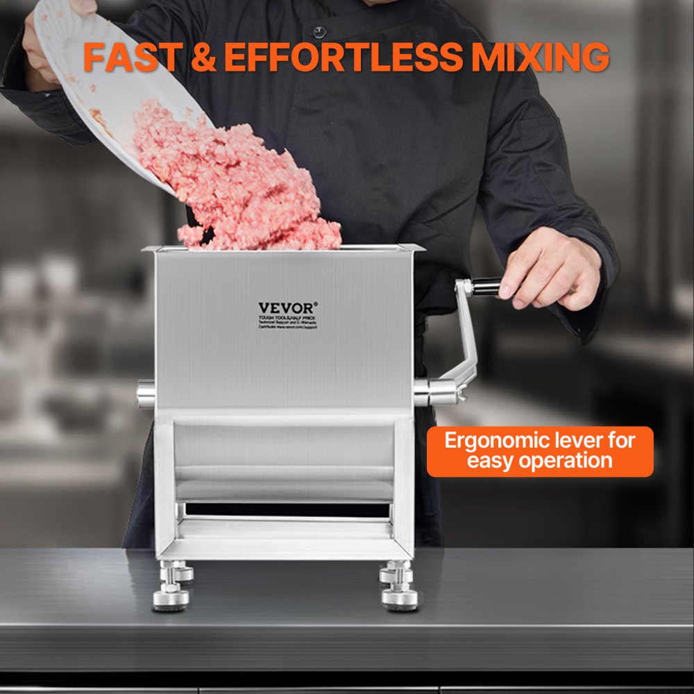 BX-10B - 15L Stainless Steel Meat Mixer for Easy Mixing