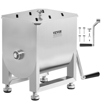 BX-10B - 15L Stainless Steel Meat Mixer for Easy Mixing
