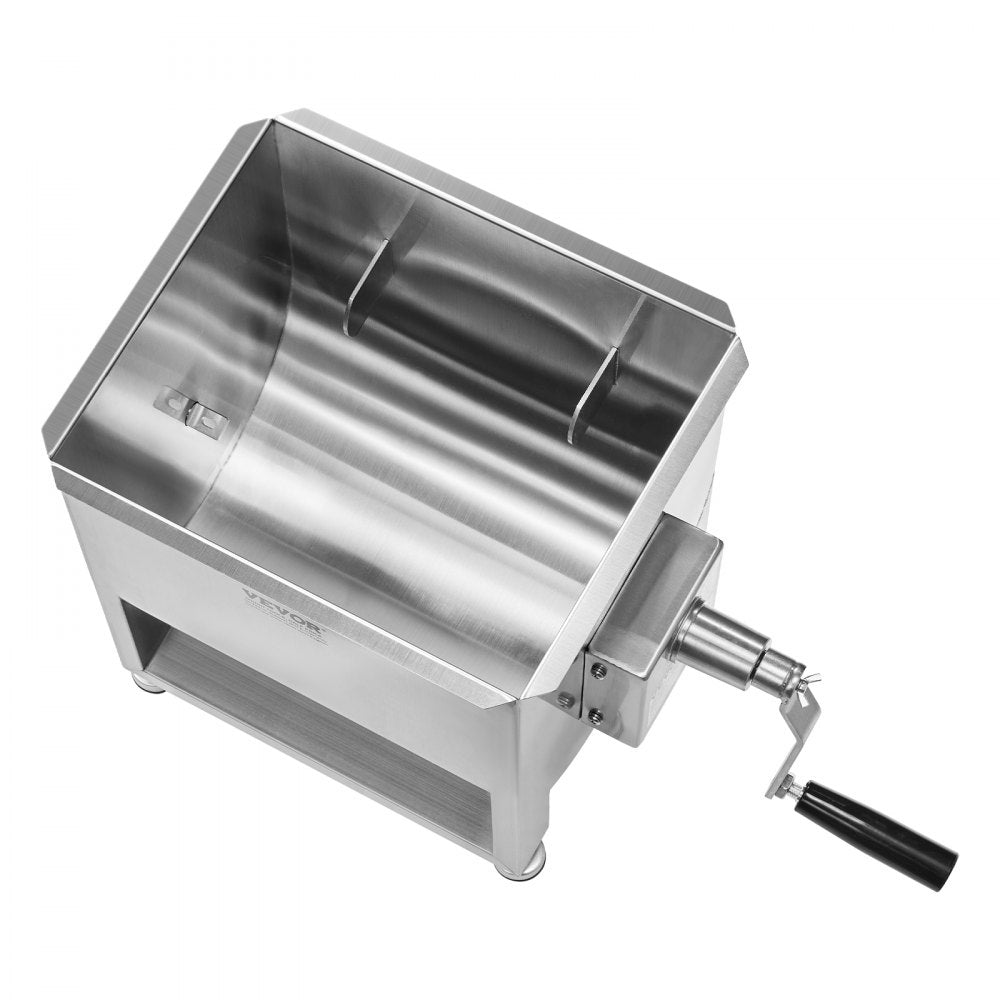 BX-20 - 30 lbs Stainless Steel Meat Mixer with Adjustable Feet
