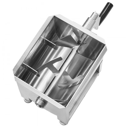 BX-10 - 15LB Stainless Steel Meat Mixer for Sausage and Delicacies