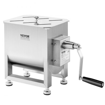 BX-10 - 15LB Stainless Steel Meat Mixer for Sausage and Delicacies