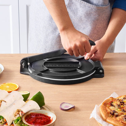 HES250 - 10-Inch Cast Iron Tortilla Press with Silicone Paper