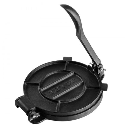 HES200 - 8-Inch Cast Iron Tortilla Press for Flour & Corn Tortillas