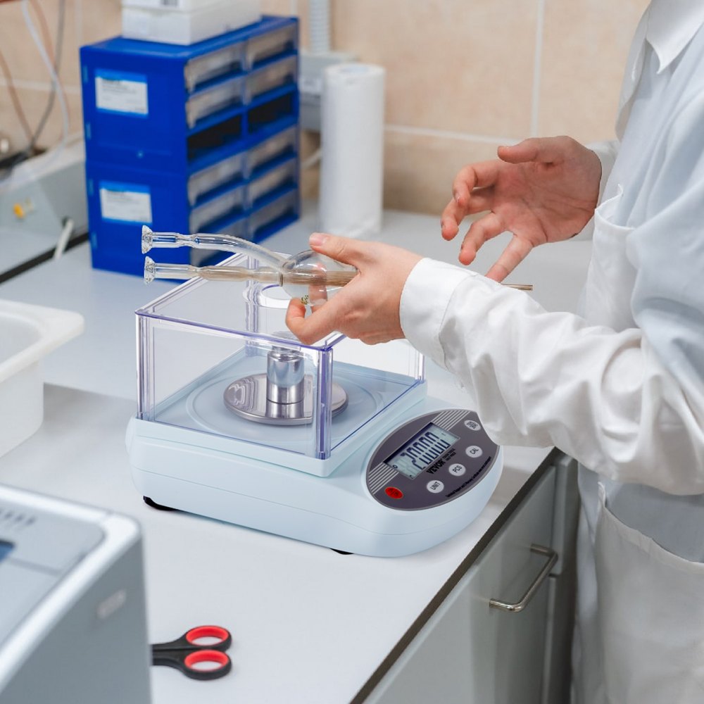 HZ5003 - Precision 500g Analytical Balance with High-Def Display and Stainless Tray