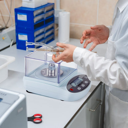 HZ5003 - Precision 500g Analytical Balance with High-Def Display and Stainless Tray