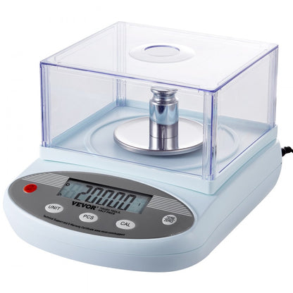 HZ5003 - Precision 500g Analytical Balance with High-Def Display and Stainless Tray