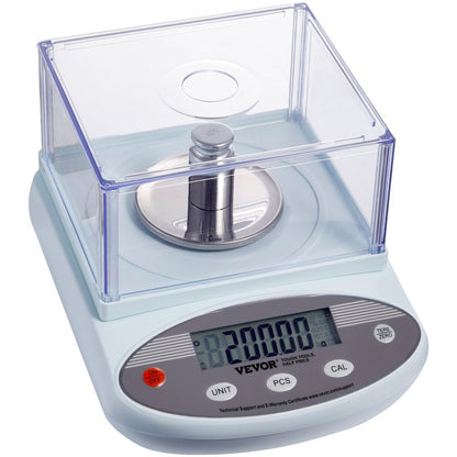 HZ5003 - Precision 500g Analytical Balance with High-Def Display and Stainless Tray