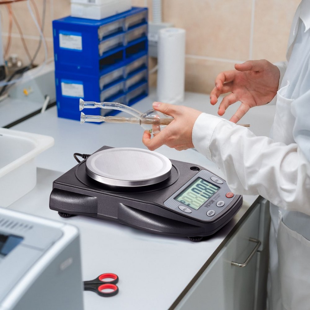 SF-400D - VEVOR 600g Precision Balance with LCD & Stainless Steel Tray