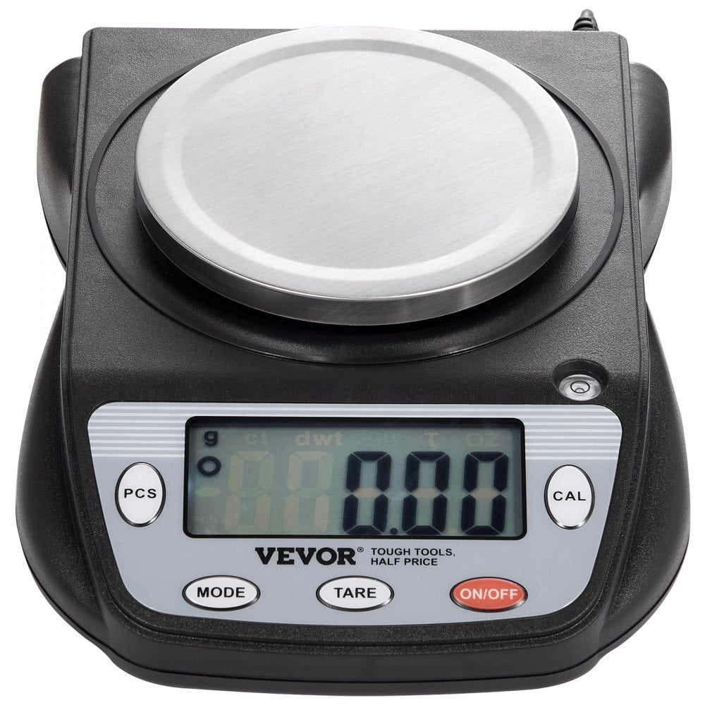 SF-400D - VEVOR 600g Precision Balance with LCD & Stainless Steel Tray