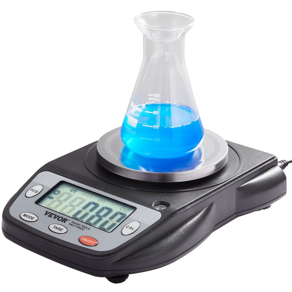 SF-400D - VEVOR 600g Precision Balance with LCD & Stainless Steel Tray