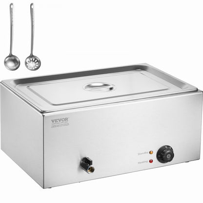 M-112 - 19Qt Stainless Steel Electric Food Warmer with Temperature Control