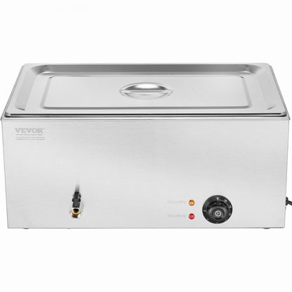M-112 - 19Qt Stainless Steel Electric Food Warmer with Temperature Control